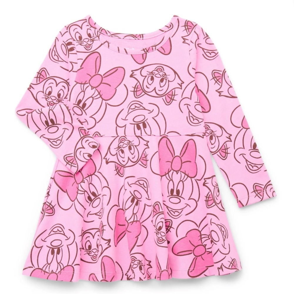 Minnie Mouse pink Character Dress size 18 months